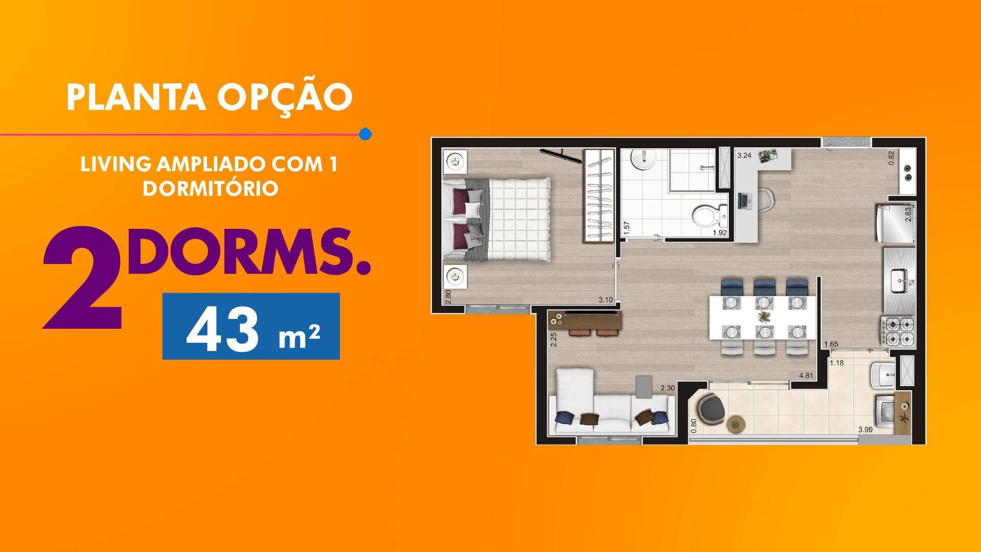 Apartamento, 2 quartos, 42 m² - Foto 29