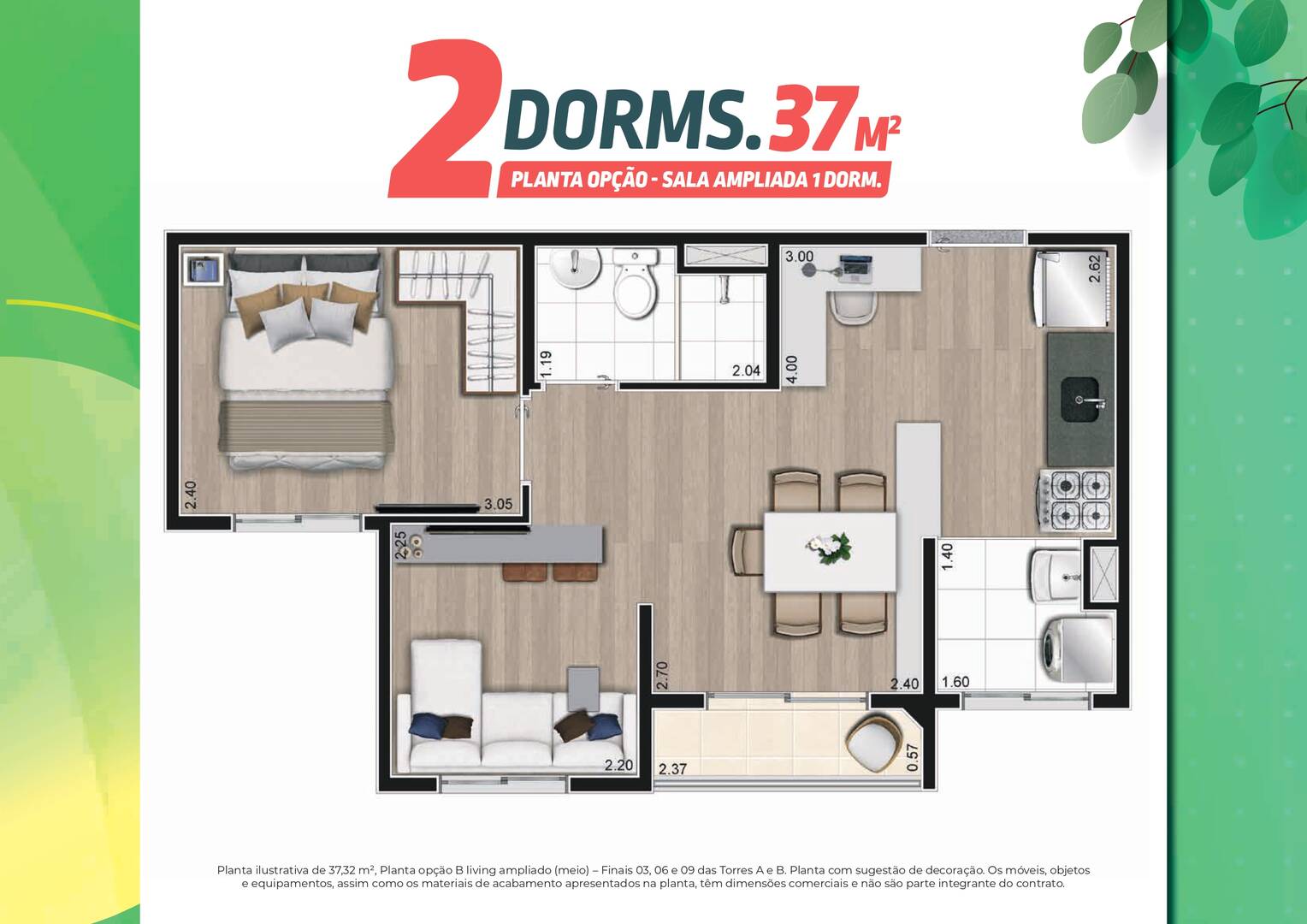Apartamento, 2 quartos, 3738 m² - Foto 24