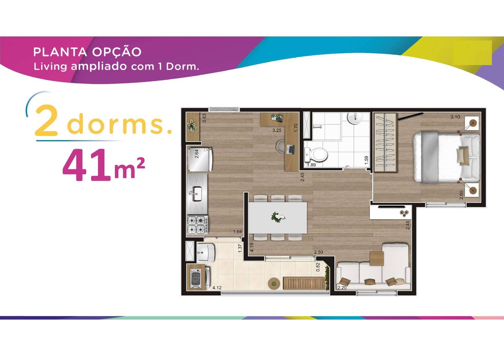 Apartamento à venda com 2 quartos, 4143m² - Foto 18