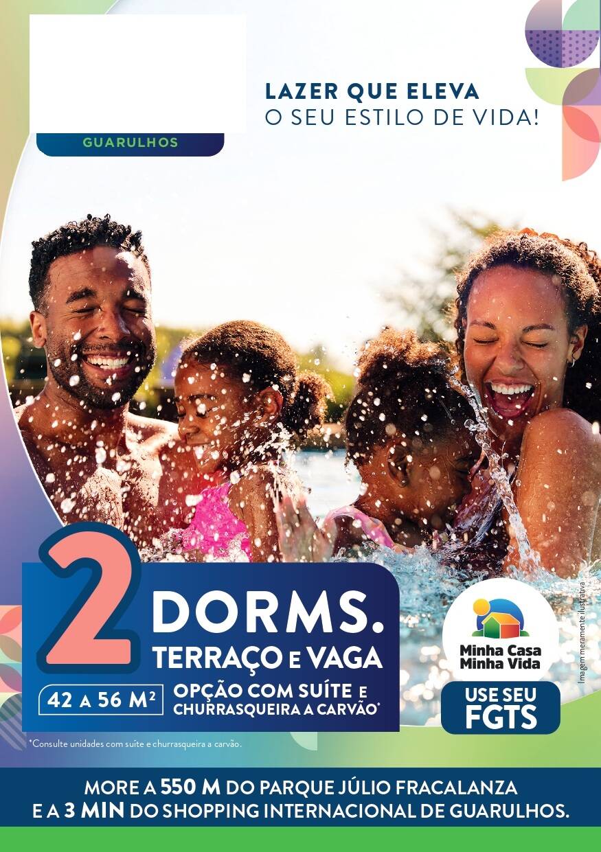 MORE / INVISTA NA VL AUGUSTA - A 3MIN DO SHOPPING GUARULHOS