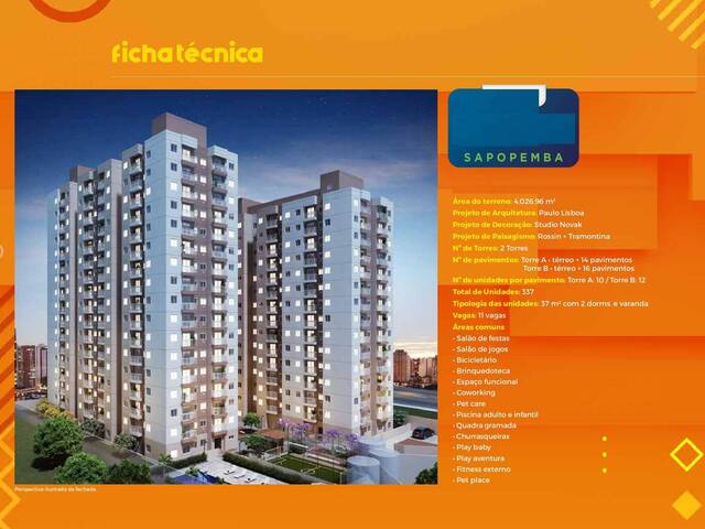 #8 - Apartamento para Venda em São Paulo - SP - 1