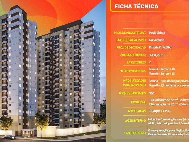 #32 - Apartamento para Venda em São Paulo - SP - 1