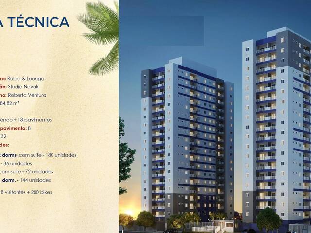 #49 - Apartamento para Venda em Mongaguá - SP - 1